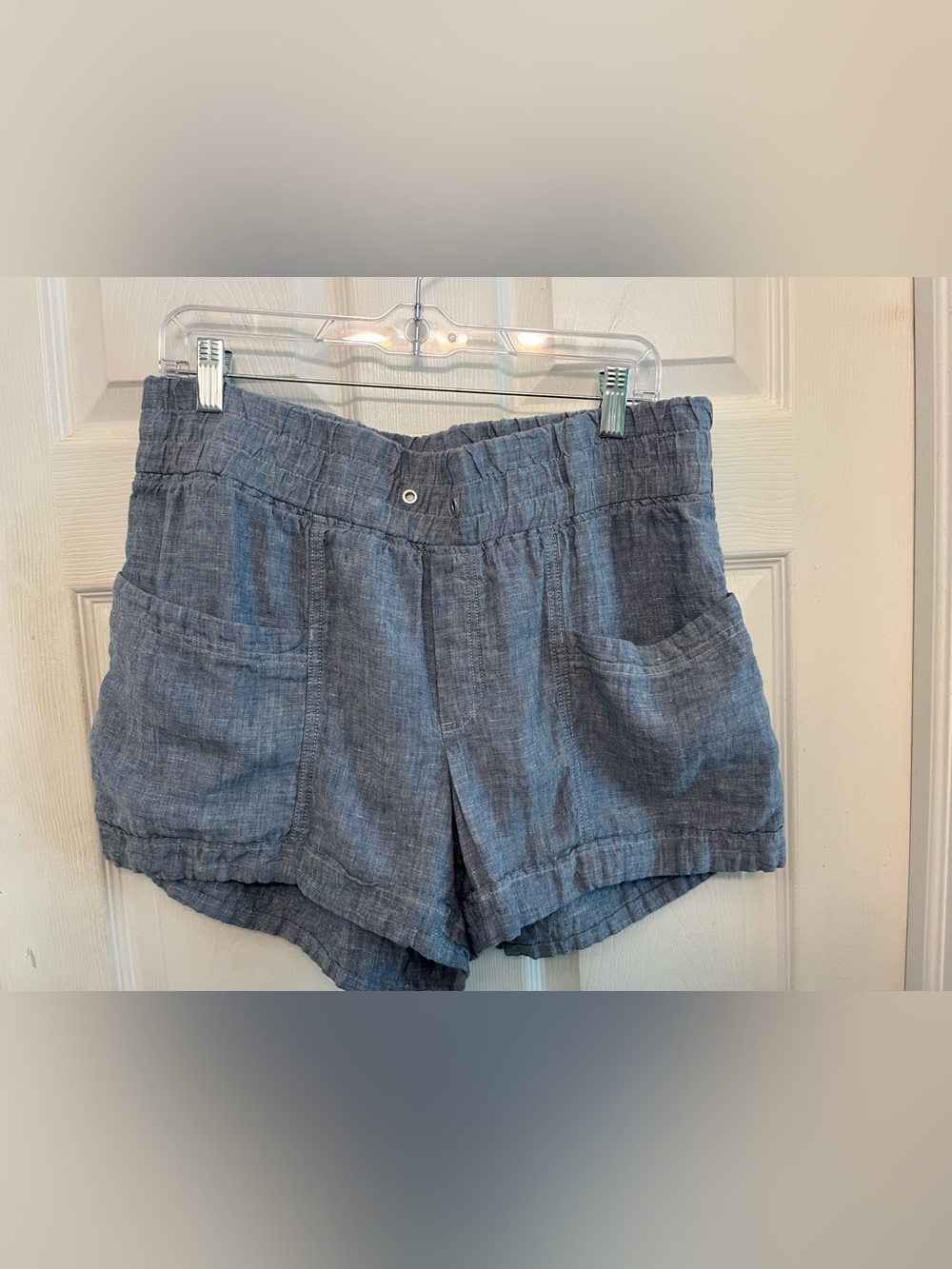 Athleta Cabo linen shorts
